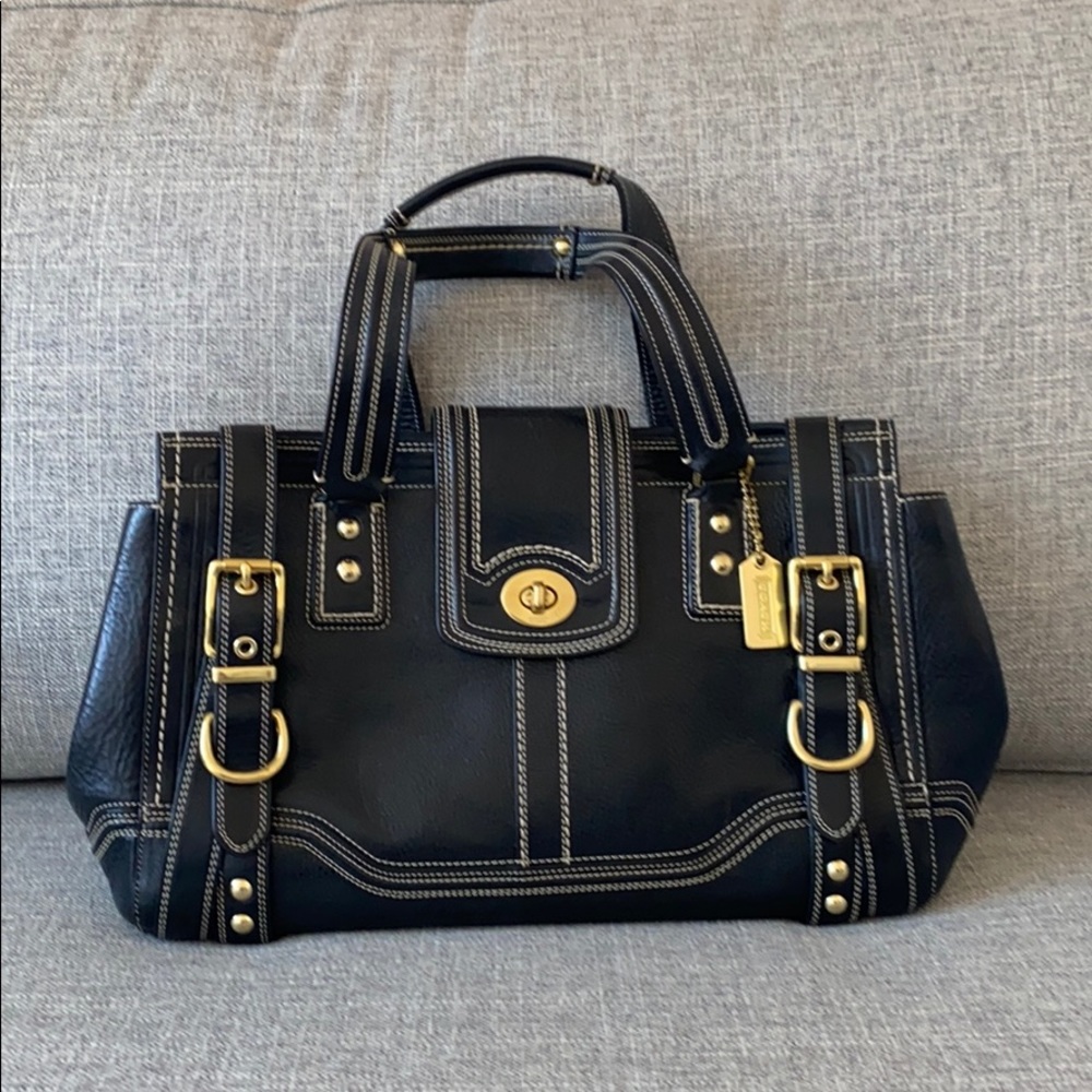 Authentic Vintage Coach Tote